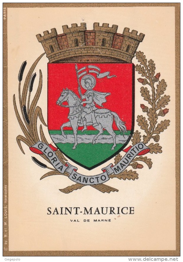 94 - SAINT MAURICE - Voeux Du Maire Pour L' Année 1974 - Programmes