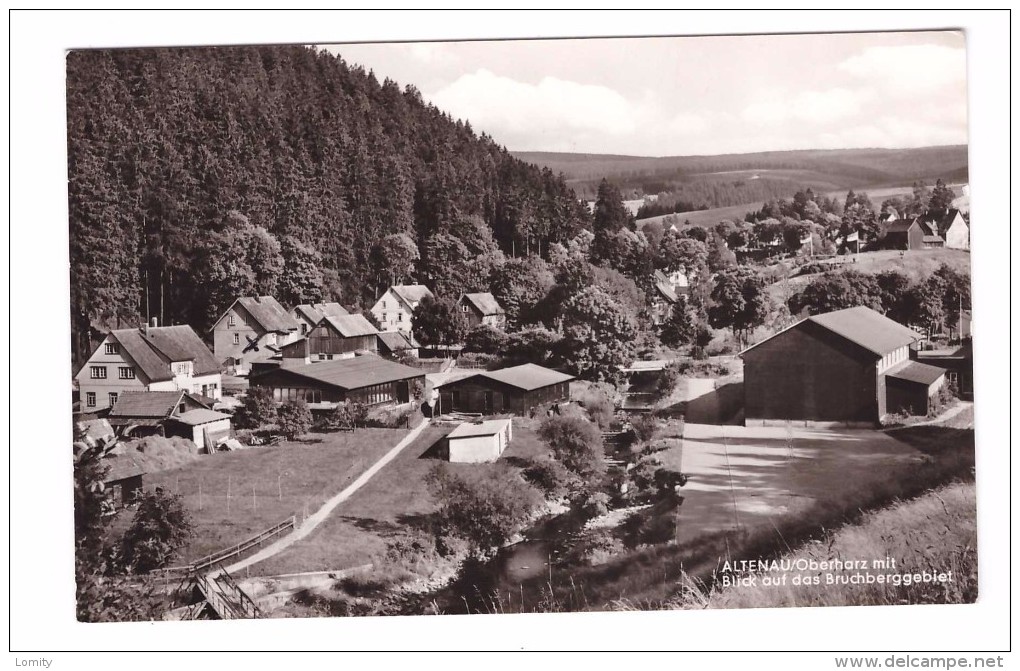 Allemagne Altenau Oberharz Mit Blick Auf Das Bruchberggebiet  Cachet 1968 - Altenau