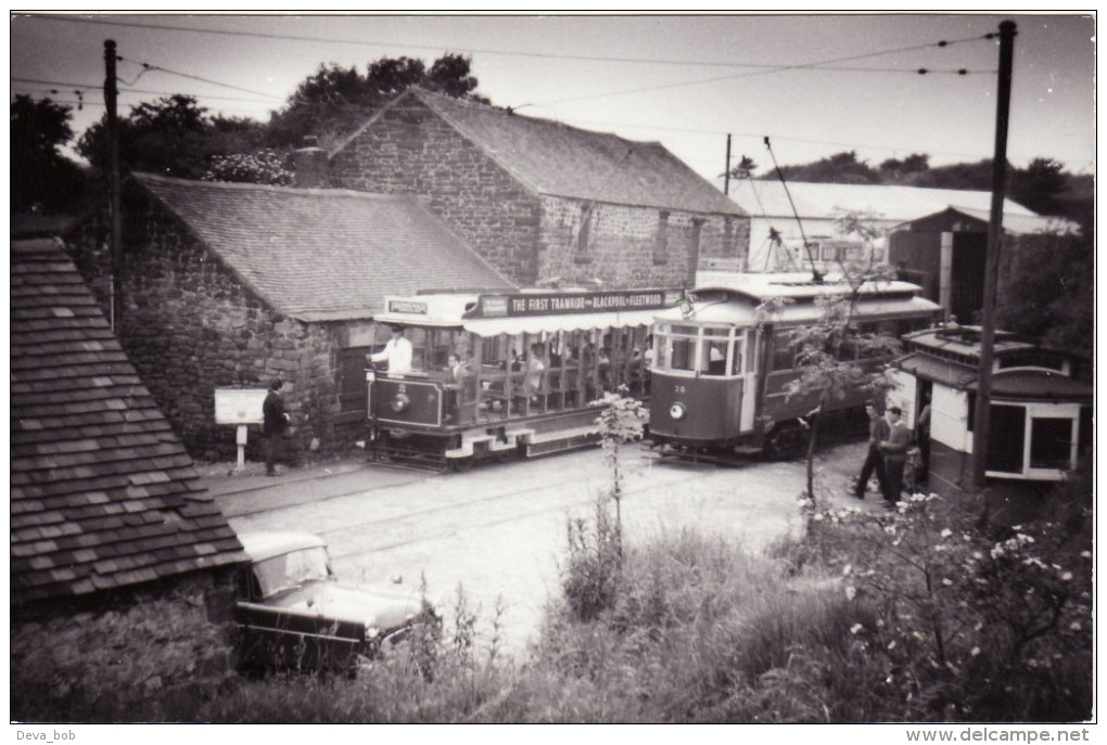 Tram Photo Blackpool & Fleetwood 2 Grimsby & Immingham 20 Crich 1964 Tramcar - Trains