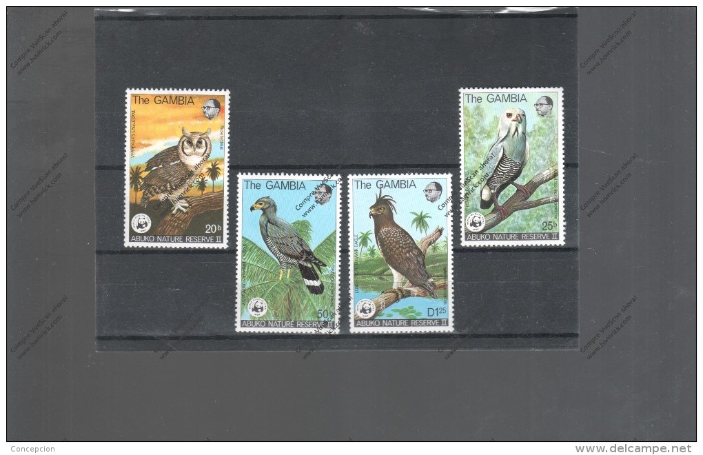 GAMBIA Nº 372 AL 375 - Unused Stamps