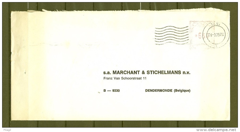 Brief Van Gent Naar Dendermonde - 1960-1979