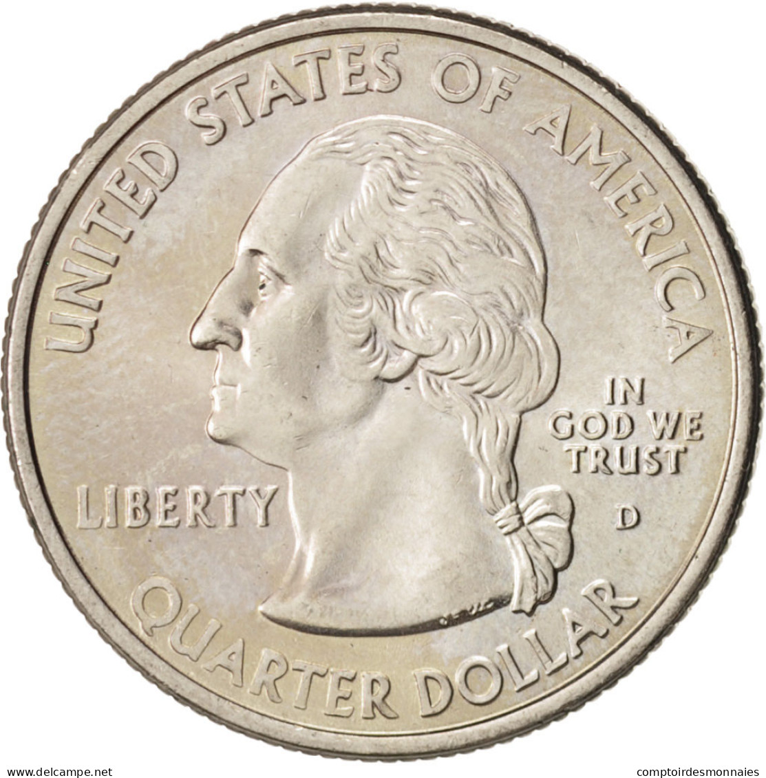 Monnaie, États-Unis, Quarter, 2002, U.S. Mint, Denver, SPL+, Copper-Nickel Clad - 1999-2009: State Quarters