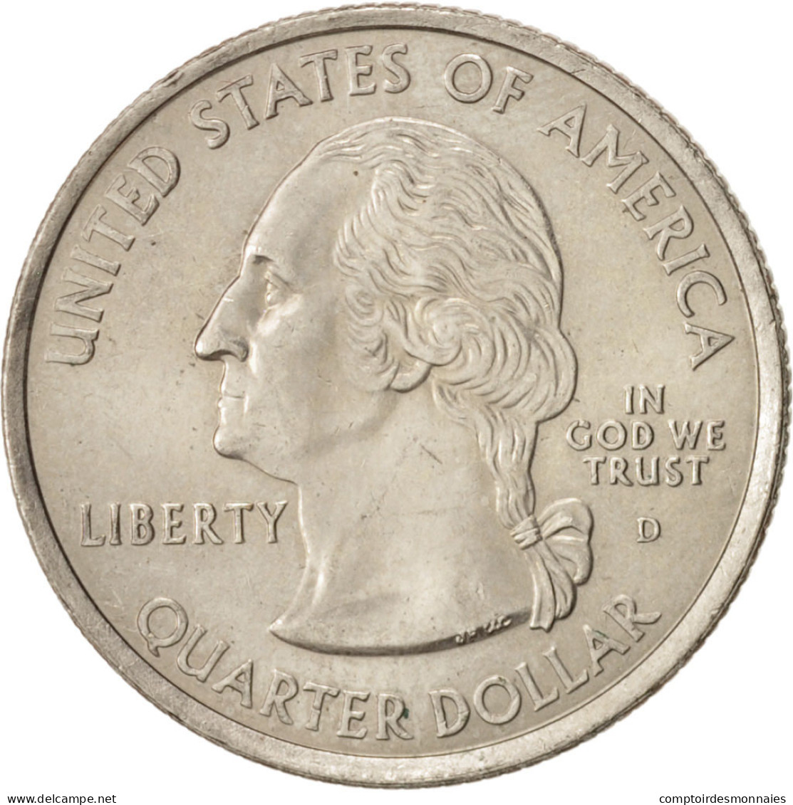 Monnaie, États-Unis, Quarter, 2001, U.S. Mint, Denver, SUP+, Copper-Nickel Clad - 1999-2009: State Quarters