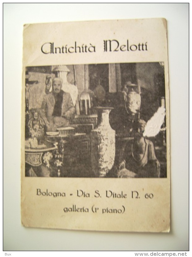 ANTICHITA MELOTTI BOLOGNA NEGOZIO  ANTIQUARIATO    COMMERCIO - Negozi