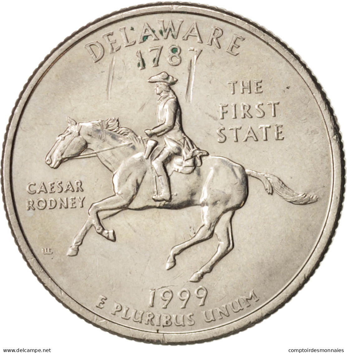 Monnaie, États-Unis, Quarter, 1999, U.S. Mint, Denver, SPL, Copper-Nickel Clad - 1999-2009: State Quarters