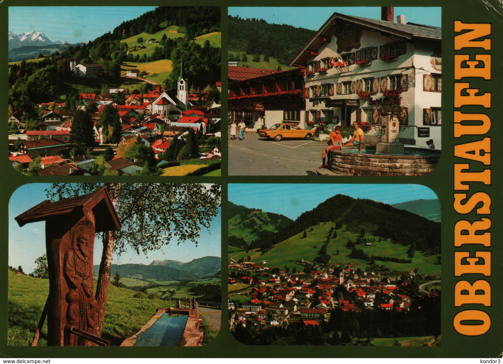 Oberstaufen. Mehrbildkarte - Oberstaufen