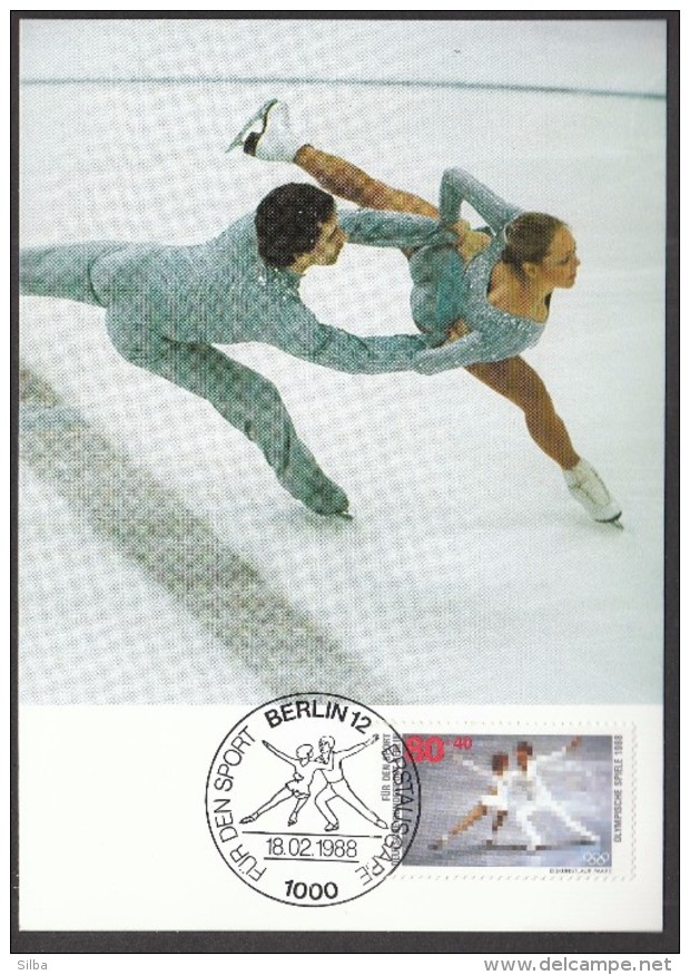 Germany Berlin 1988 / For Sport / Olympic Games Calgary 1988 / Figure Skating - Winter 1988: Calgary