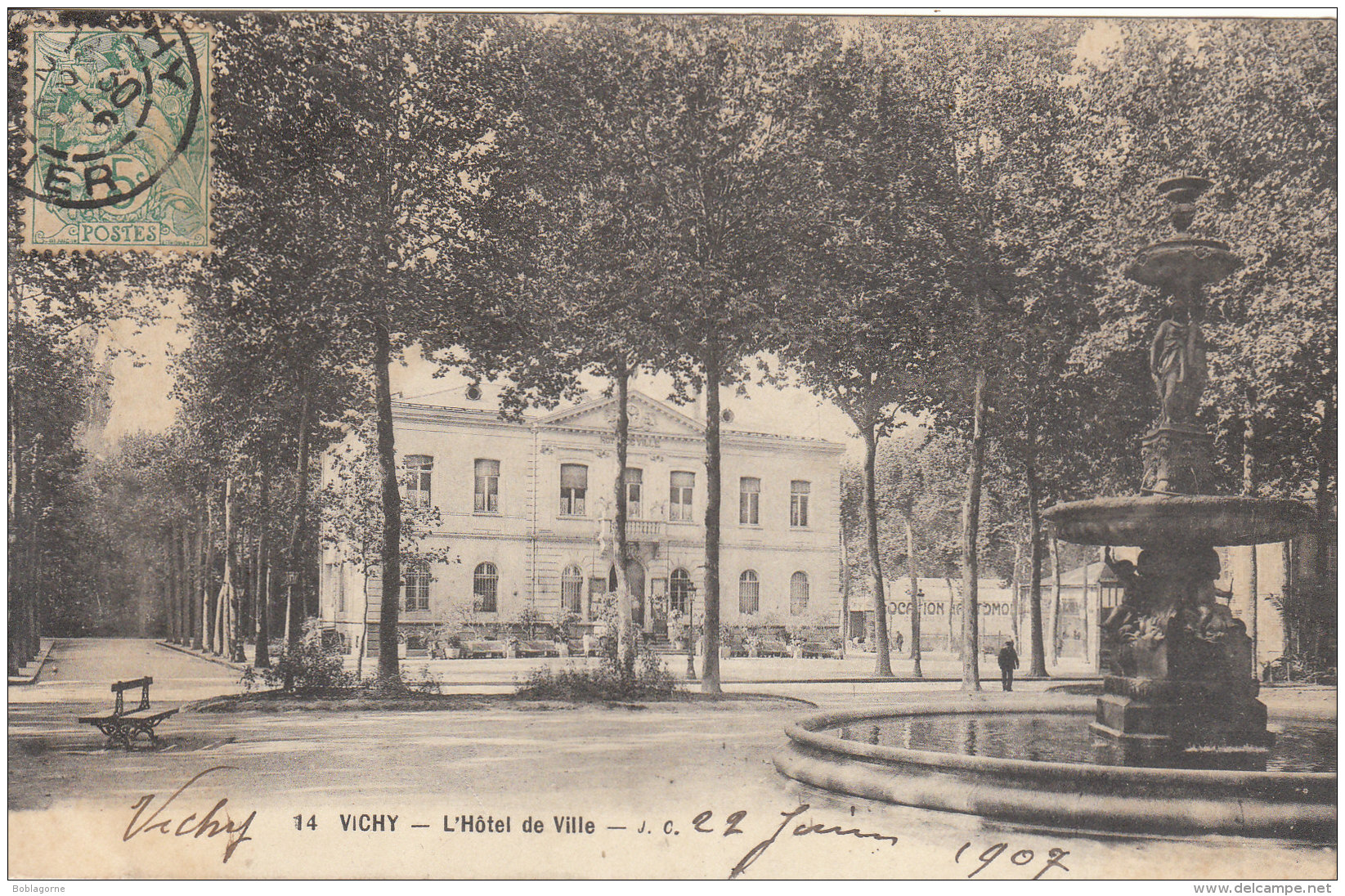 Vichy -  L'hôtel De Ville JC - Vichy