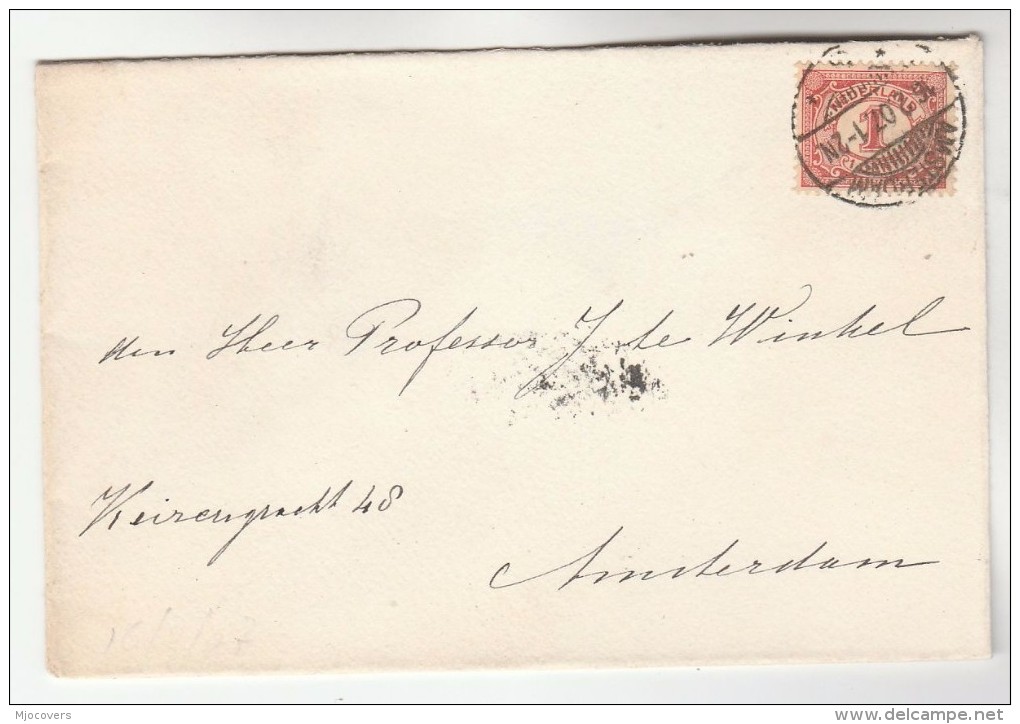 1907 NETHERLANDS Stamps COVER - Brieven En Documenten