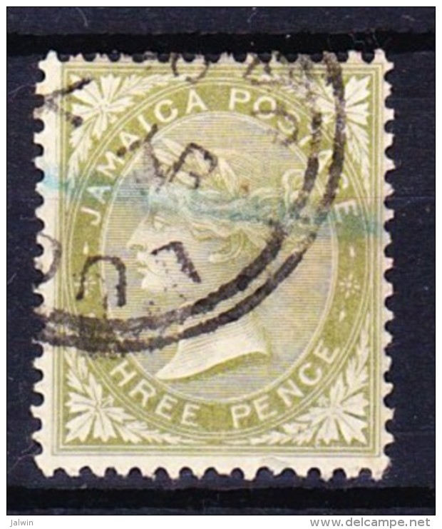 JAMAIQUE 1883-96 YT N° 21 Obl. - Jamaica (...-1961)