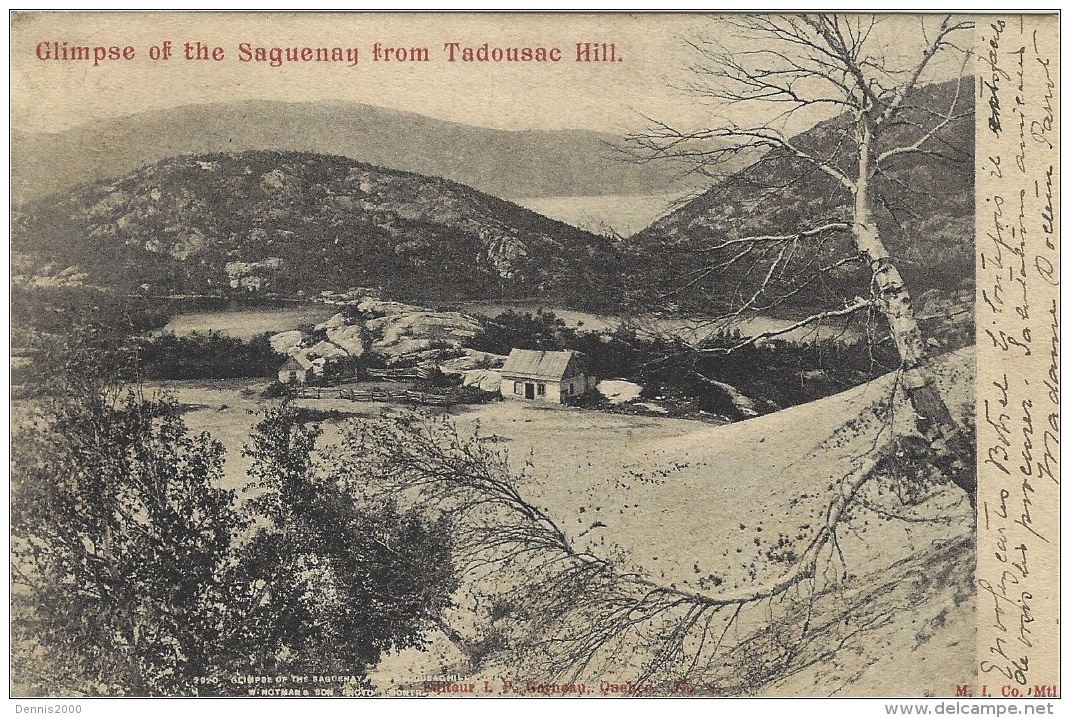 SAGUENAY - Glimpse Of The Saguenay From Tadousac Hill - Saguenay