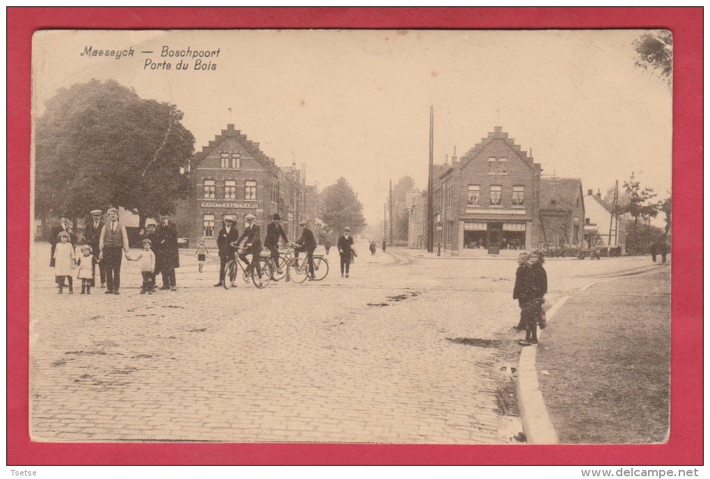 Maaseik - Boschpoort - Geanimeerd  -1930  ( Verso Zien ) - Maaseik