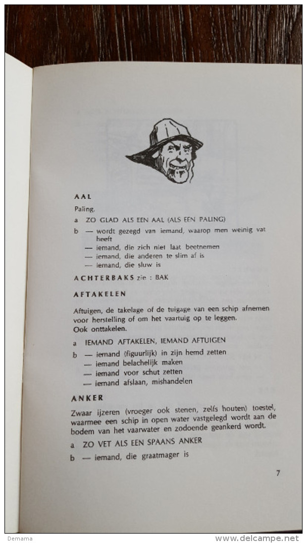 J. Van Beylen, Spreuken En Gezegden Ontleend Aan De Zeemanstaal, 1980, 2de Druk - Poésie