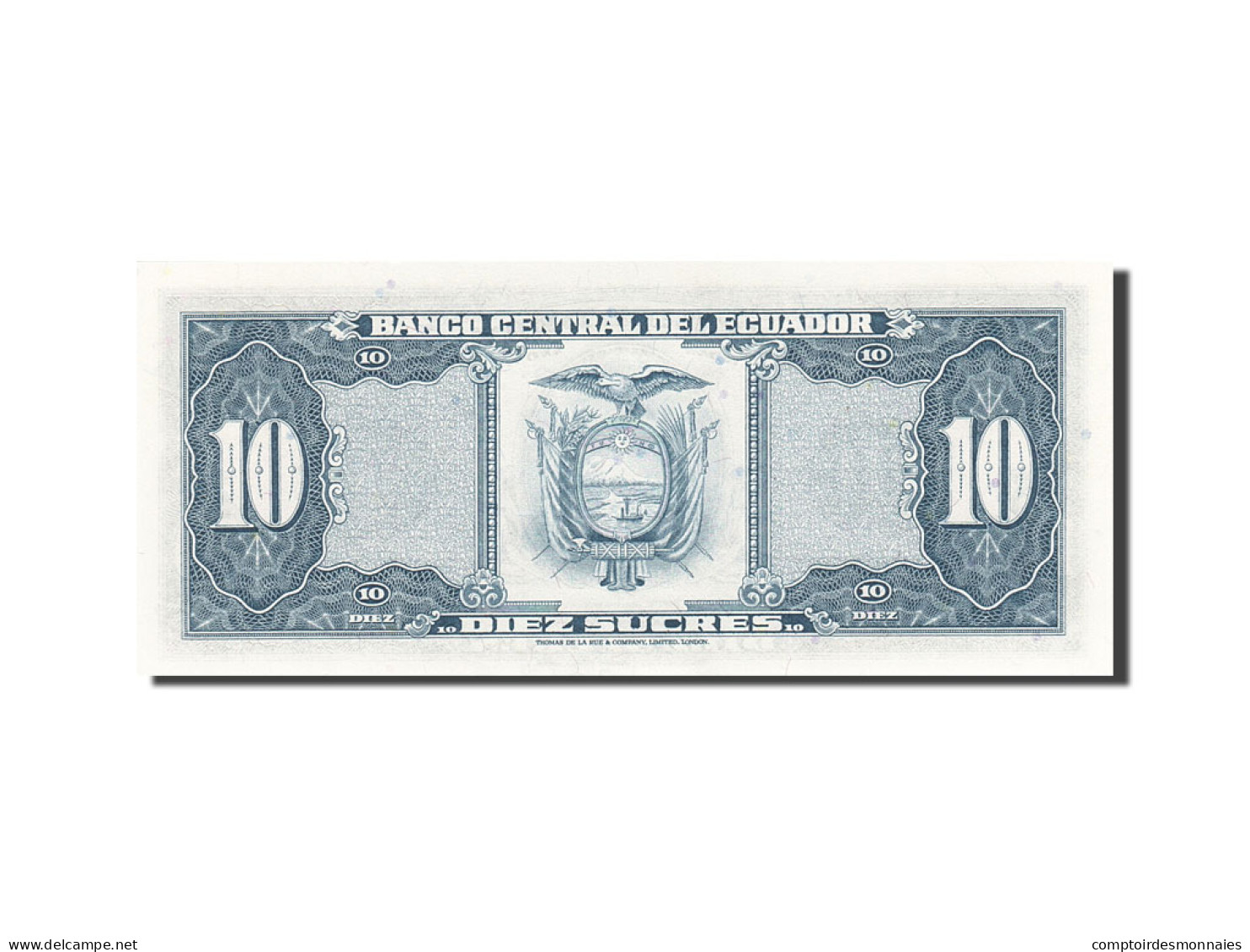 Billet, Équateur, 10 Sucres, 1957-1971, 1983-04-20, KM:114b, SPL - Equateur