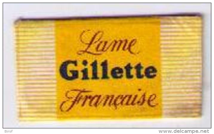 LAMETTA DA BARBA - LAME GILLETTE FRANCAISE  - ANNO ? - Lamette Da Barba