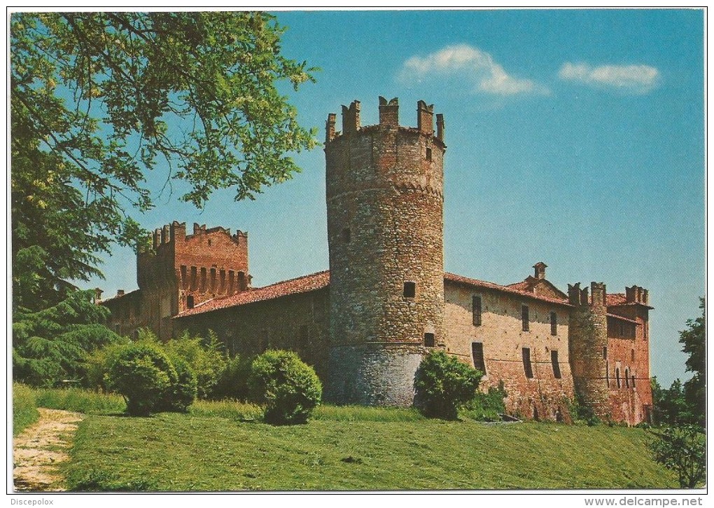 R2554 Castelnovo Di Borgonovo Val Tidone (Piacenza) - Il Castello - Castle Chateau Schloss Castillo / Non Viaggiata - Altri & Non Classificati