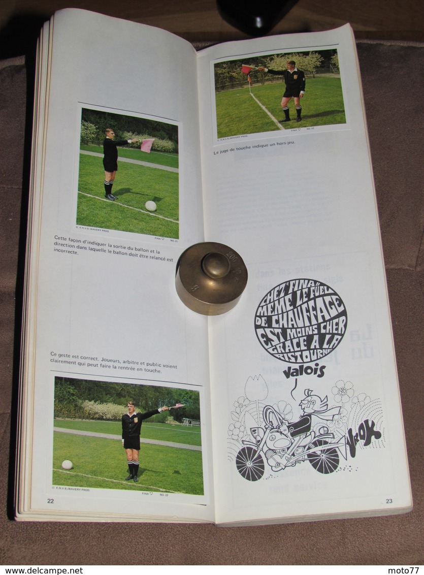 RARE Album collecteur images vignettes - Carburant FINA - FOOT - 1972 - complet