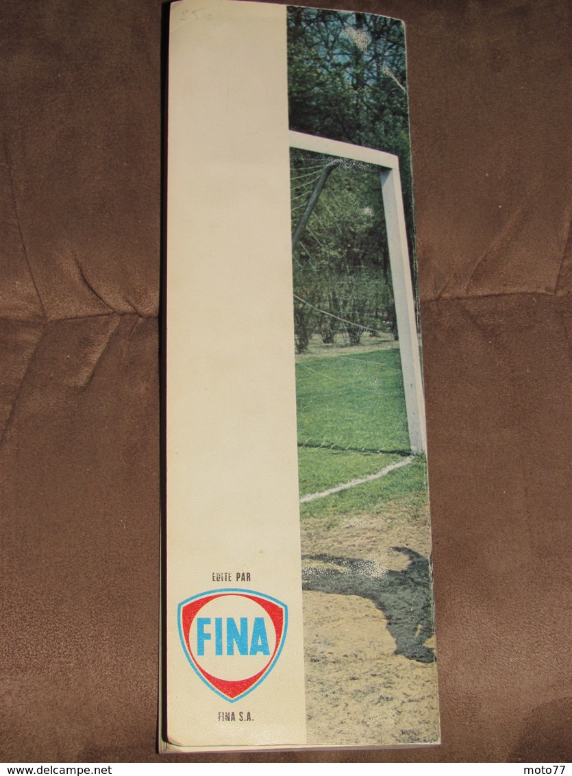 RARE Album collecteur images vignettes - Carburant FINA - FOOT - 1972 - complet