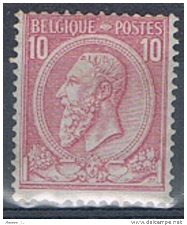 Année 1884 COB 46** - 10c Rose Sur Bleuté  - Cote 55,00&euro; - 1884-1891 Leopold II.