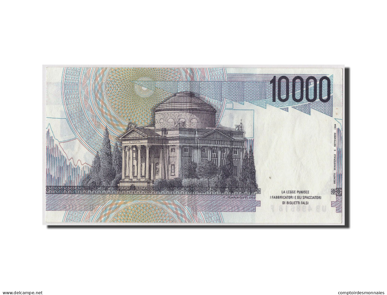 Billet, Italie, 10,000 Lire, D.1984, KM:112a, TTB+ - 10000 Lire