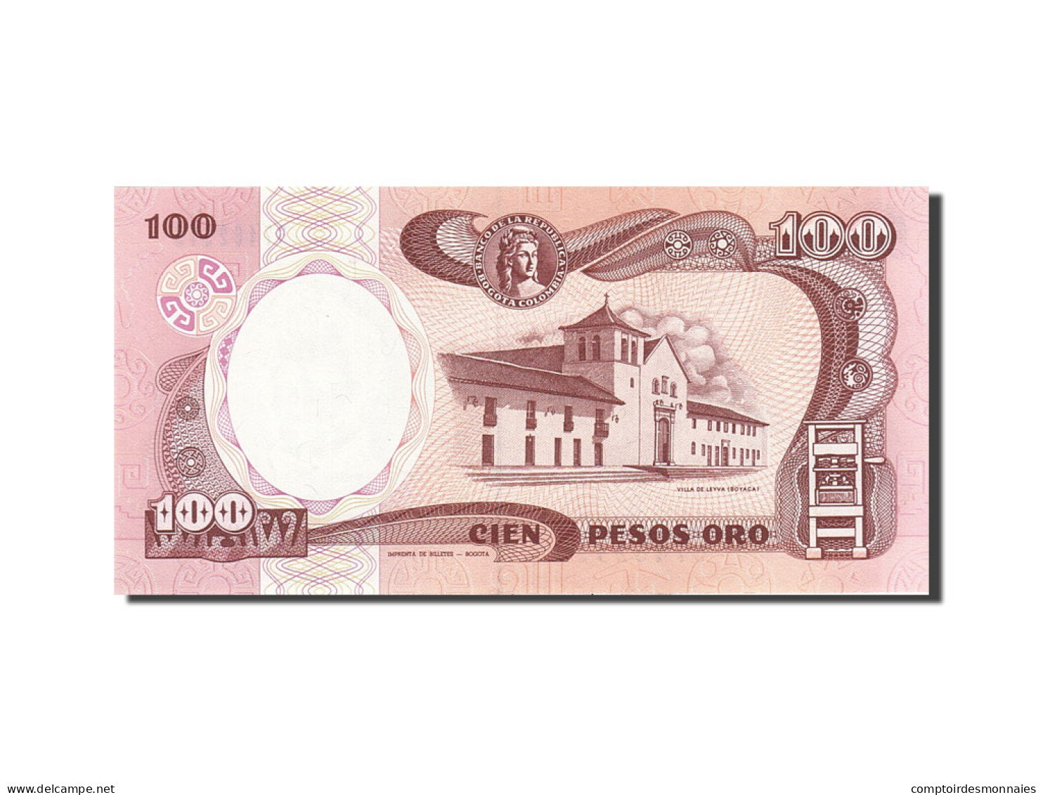 Billet, Colombie, 100 Pesos Oro, 1982-1984, 1990-01-01, KM:426e, SPL - Colombia