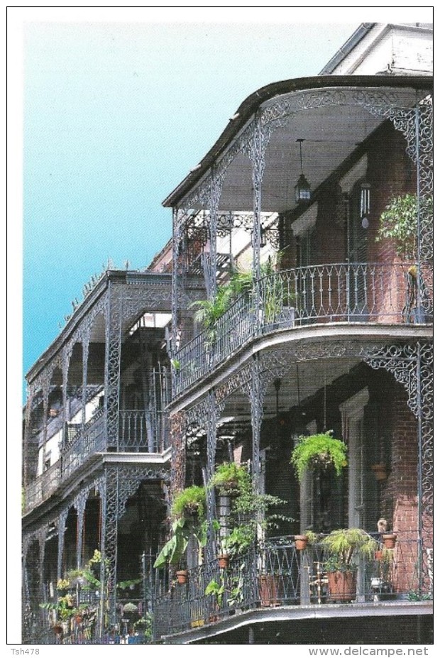 LOUISIANA---NEW ORLEANS--lace Balconies---voir 2 Scans - New Orleans