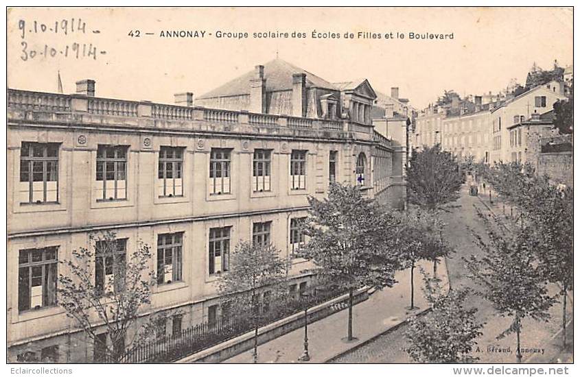 Annonay     07     Ecole De Filles - Annonay