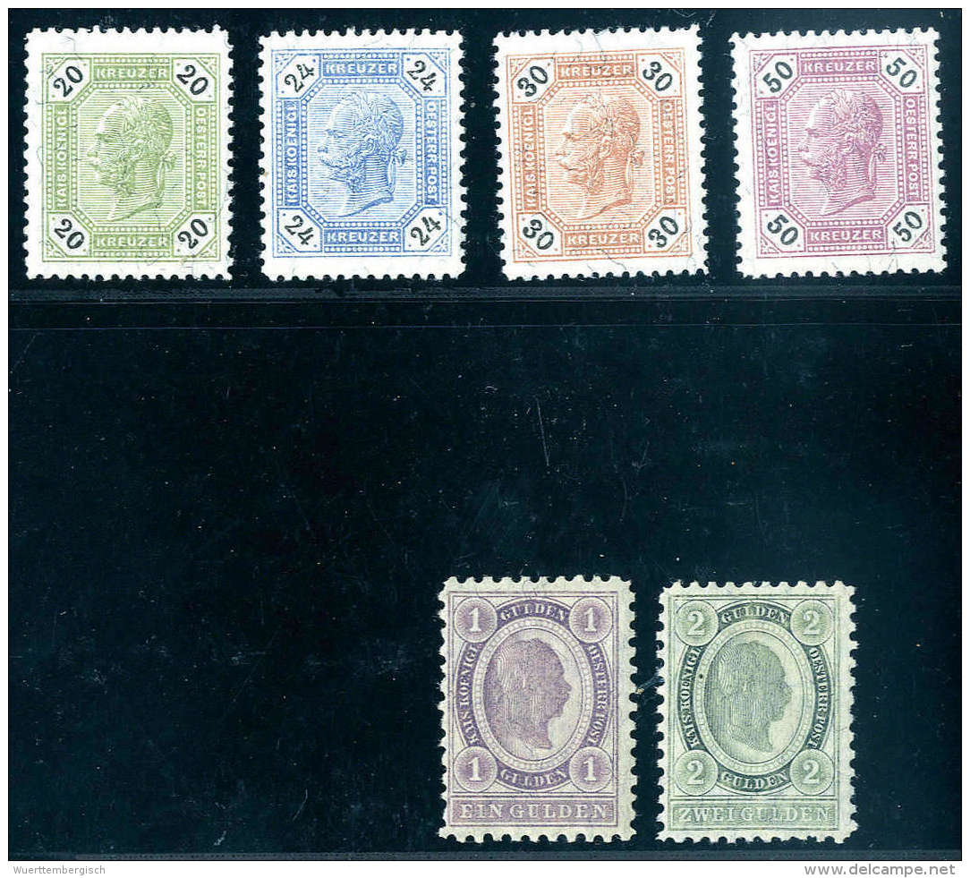 ** 2o-5o Kr., Tadellos Postfr. Serie.Katalogpreis: 350.- (Michel: 63/68) - Other & Unclassified