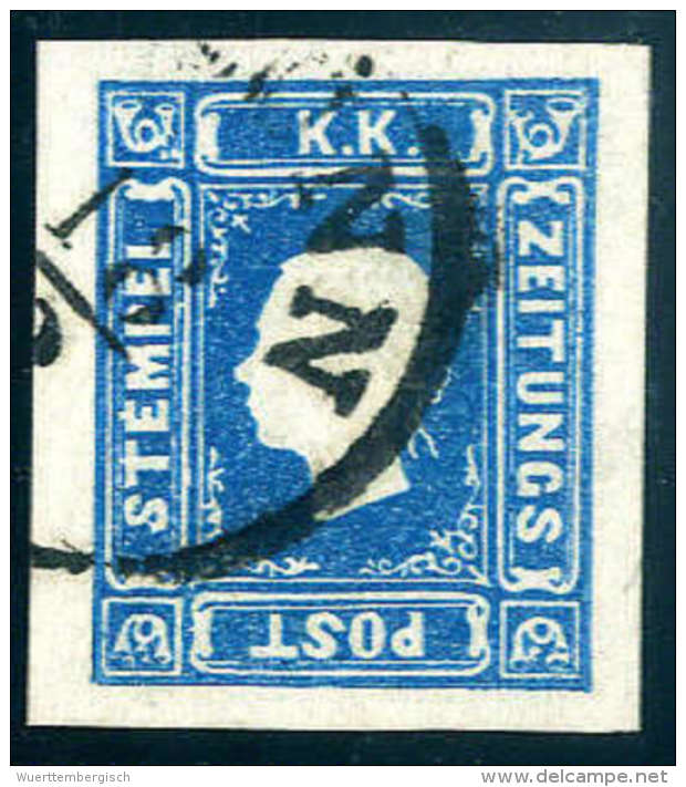Gest. 1.05 Kr. Blau, Kabinettstück Mit K1 Von Brünn. Befund Ferchenbauer.Katalogpreis: 700.-... - Autres & Non Classés