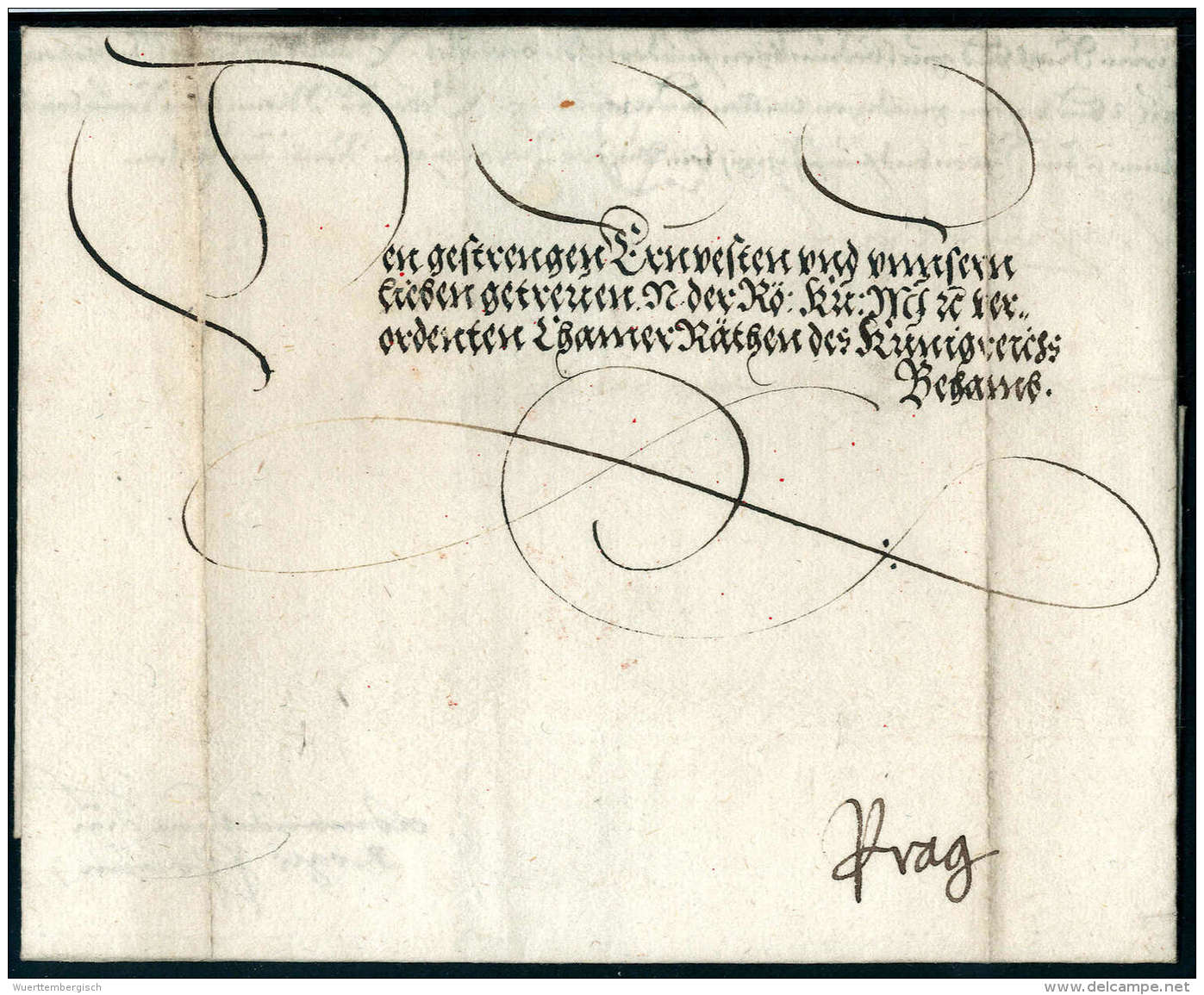 Kaiserbrief, Maximilian II (1527-1576), Vollst. Faltbrief Von Wien (1557) Mit Eigenhändiger Unterschrift An... - Otros & Sin Clasificación