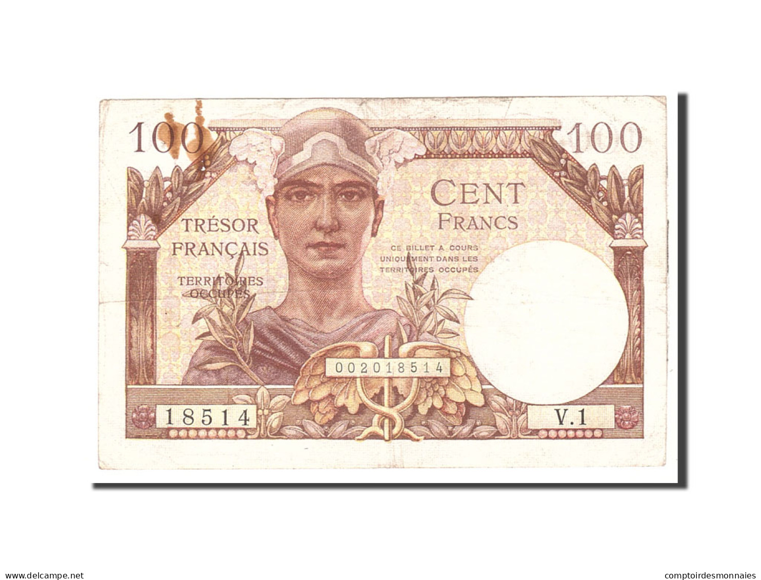 Billet, France, 100 Francs, 1955, Undated, TTB, Fayette:VF34.1, KM:M9 - 1955-1963 Staatskasse (Trésor Public)