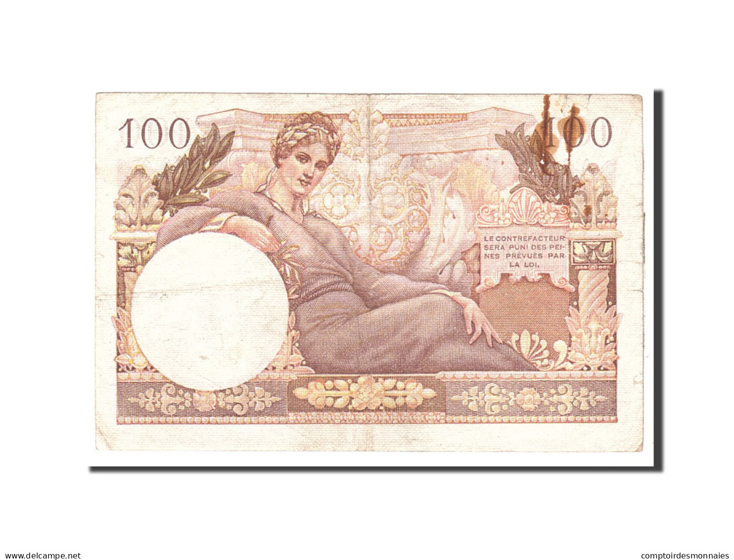 Billet, France, 100 Francs, 1955, Undated, TTB, Fayette:VF34.1, KM:M9 - 1955-1963 Tesoro Público