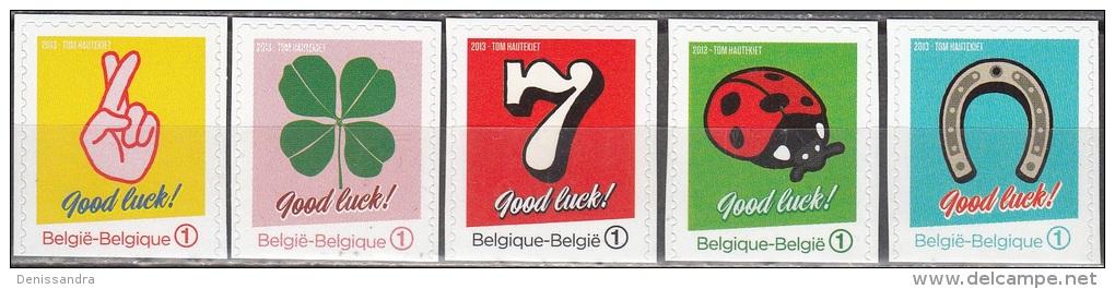 Belgique 2013 COB 4360 - 4364 Neuf ** Cote (2016) 7.50 Euro Bonne Change - Ongebruikt