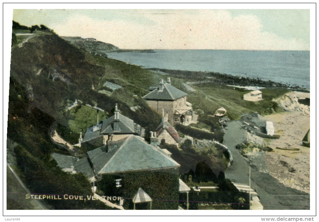 (365) Old Postcard - UK - Ventnor - Ventnor