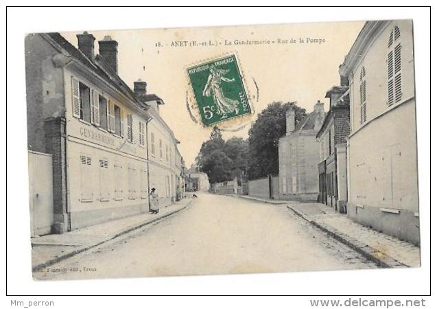 (10236-28) Anet - La Gendarmerie - Rue De La Pompe - Anet