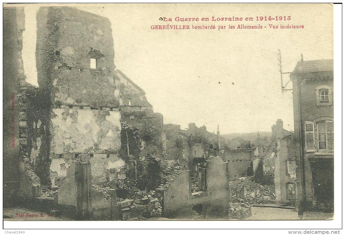 51740   La Grande Guerre 14/18  Gerbeviller - Weltkrieg 1914-18