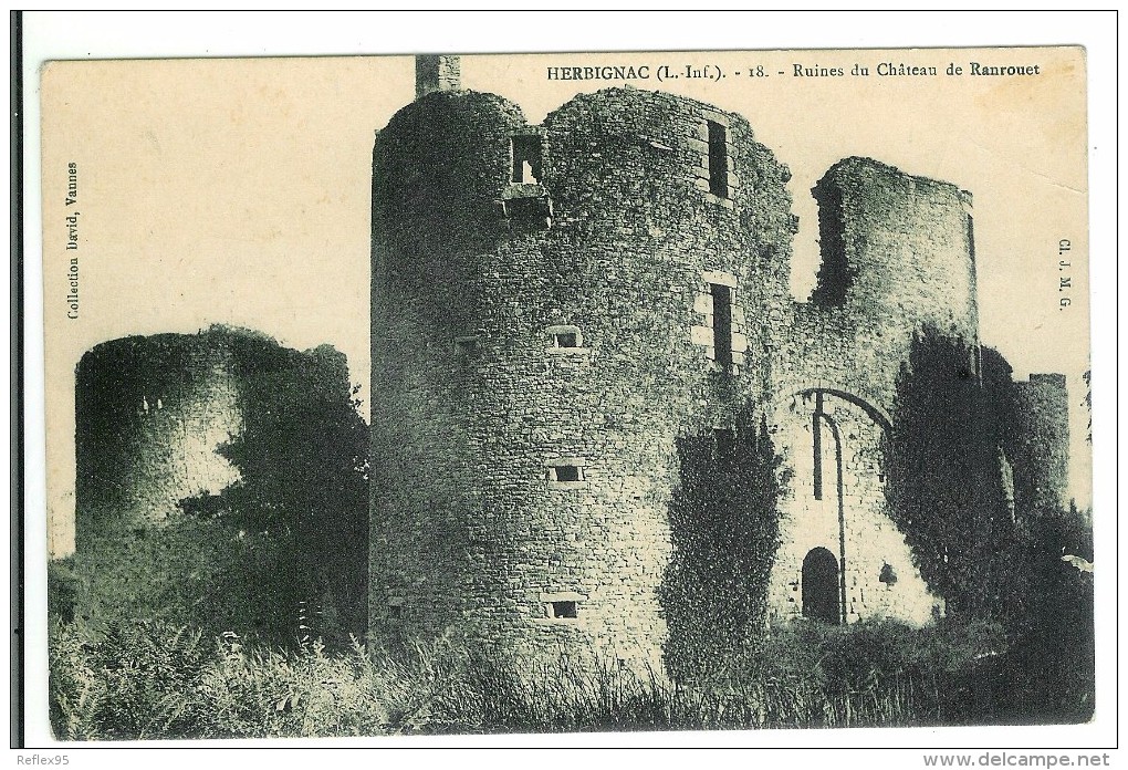 HERBIGNAC - Ruines Du Château De Ranrouet - Herbignac