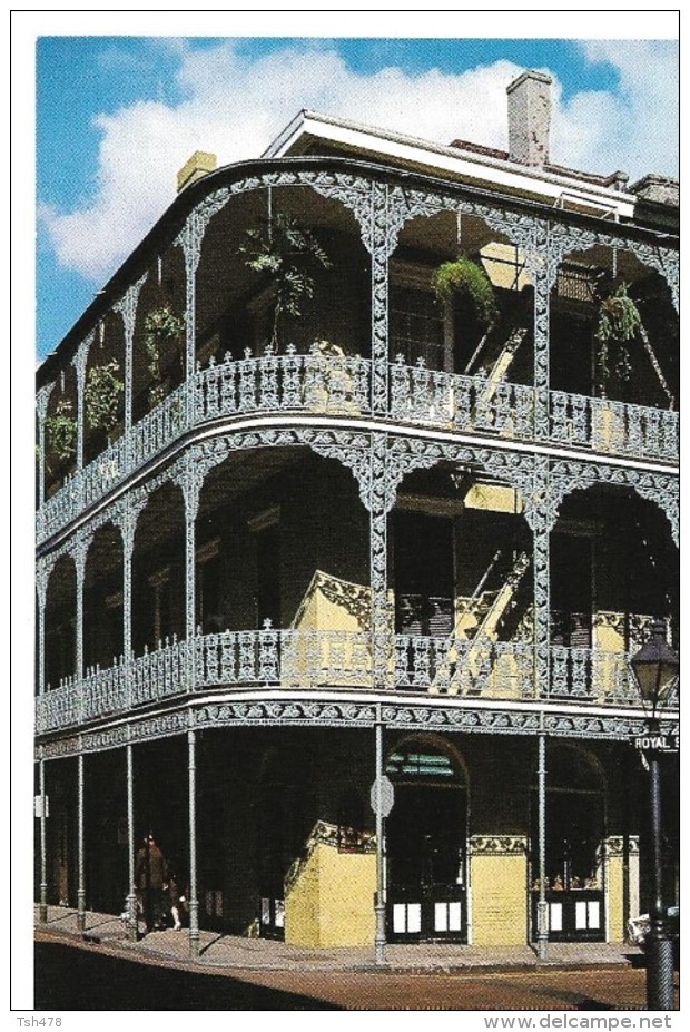 LOUISIANA---NEW ORLEANS--lace Balconies 700 Royal Street--voir 2 Scans - New Orleans