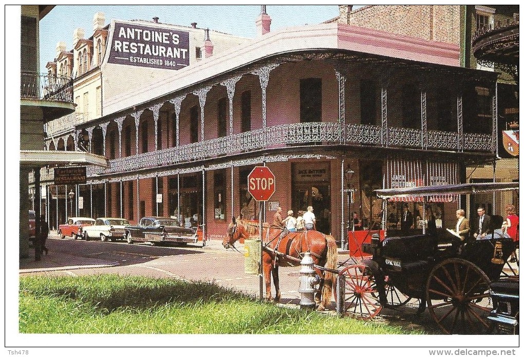 LOUISIANA---NEW ORLEANS--antoine's Restaurant 713 St.louis Street--voir 2 Scans - New Orleans