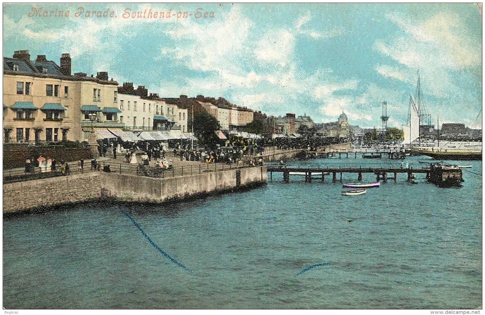 SOUTHEND ON SEA     MARINE PARADE - Southend, Westcliff & Leigh