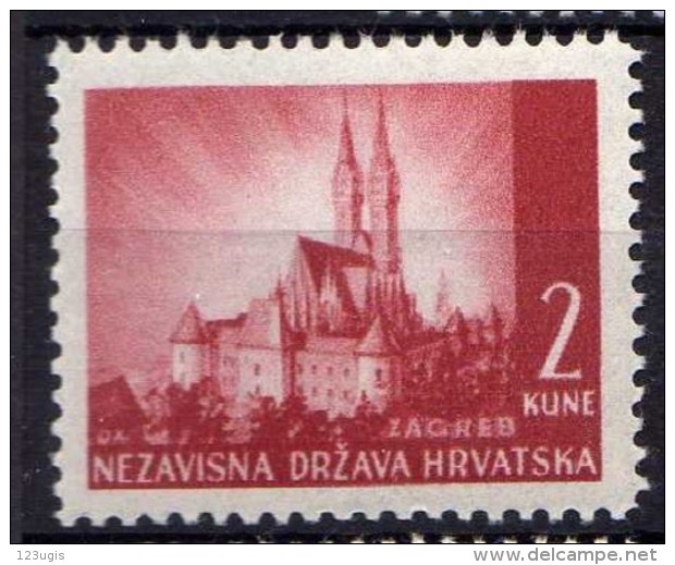 Kroatien (NDH) 1941 Mi 52 ** [120616XVI] - Croazia