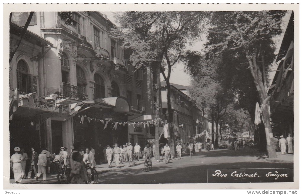 SAIGON   -  Rue Catinat - Viêt-Nam