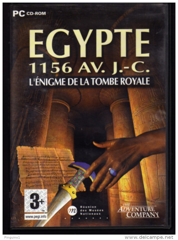 PC Egypte L'énigme De La Tombe Royale - Jeux PC