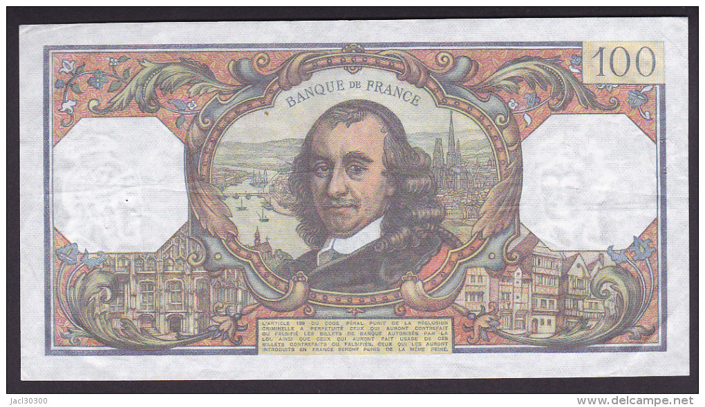 FRANCE : BILLET  100 FRANCS CORNEILLE Du 2-2-1978 - (2 Scan) 1 - 100 F 1964-1979 ''Corneille''