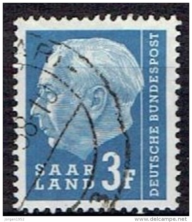 SAARLAND #    FROM 1957  STAMPWORLD 32 - Gebraucht