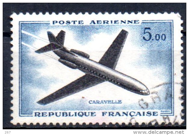 FRANCE    PA 40  Oblitere   Avions Caravelle - Flugzeuge