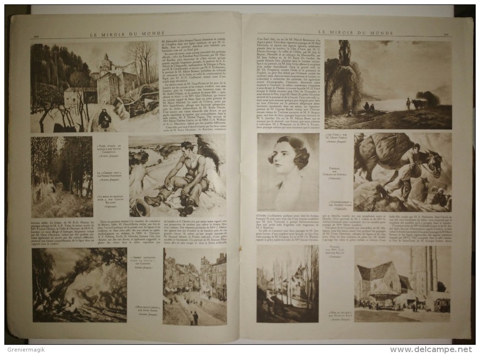 Le Miroir Du Monde N°166 06/05/1933 Rallye Aérien Algéro-Marocain - Romanichels Des Mers : Les Bajaos - Adolph Hitler - 1900 - 1949