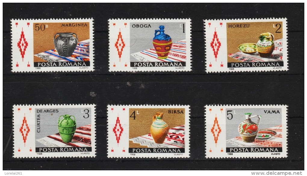 1988 - Artisanat  Mi 4429/4434 Et Yv No 3792/3797 MNH - Ungebraucht