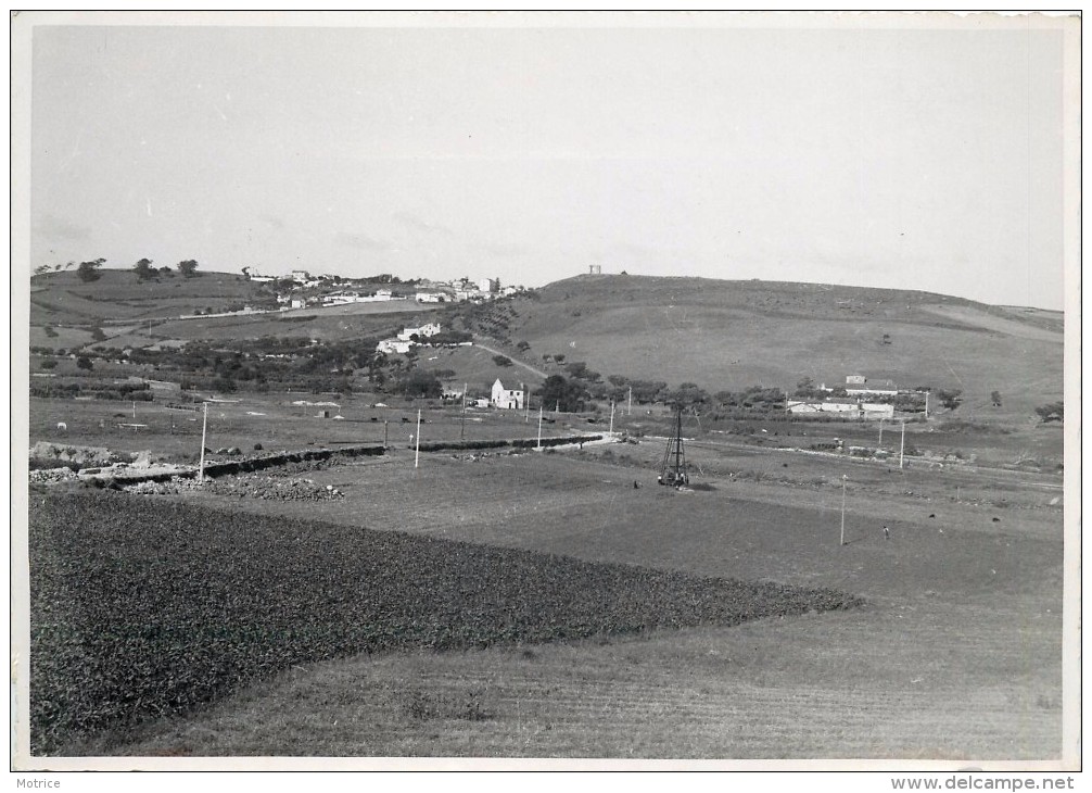 PHOTO (13x18cm) Estadio De Lisboa ,construction Du Stade En 1938,vue Générale Route Au Sud De La Ferme Saint Joseph. - Lieux