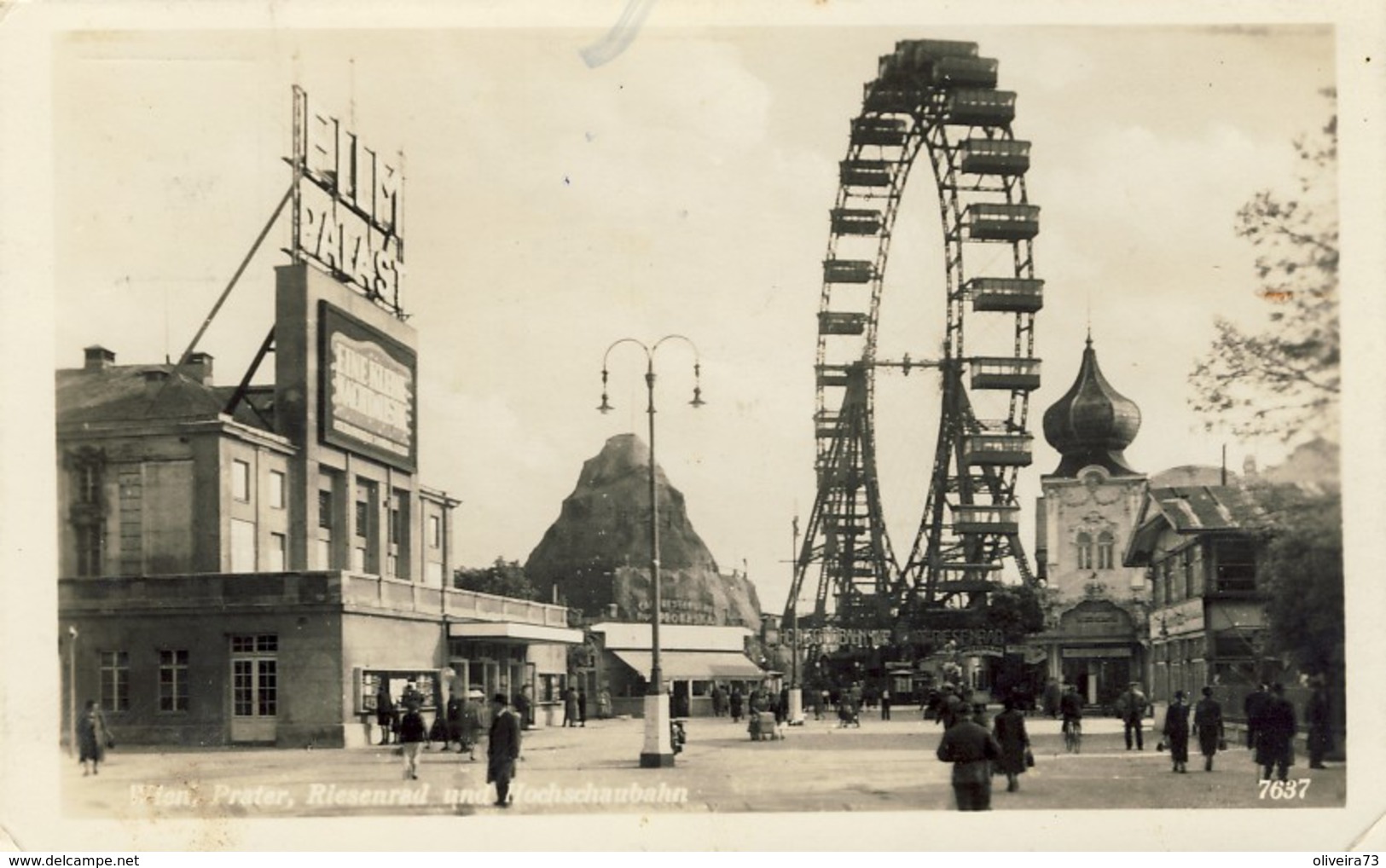 WIEN, Prater, Riesenrad, 2 Scans - Prater